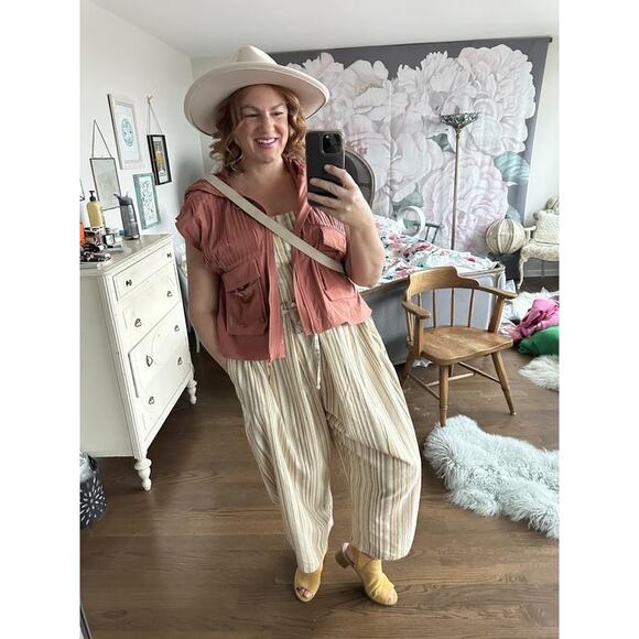 Free People Pleaty Please Vest | Sequoia | L | NWOT - Picture 4 of 16